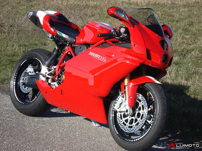 LUIMOTO Team Italia Rider Seat Cover for the DUCATI 999 / 749