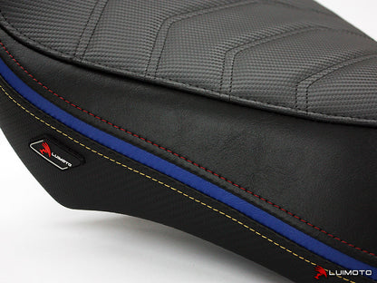 LUIMOTO (Cafe Line) Rider Seat Covers for the HONDA CB1000R (08-16)
