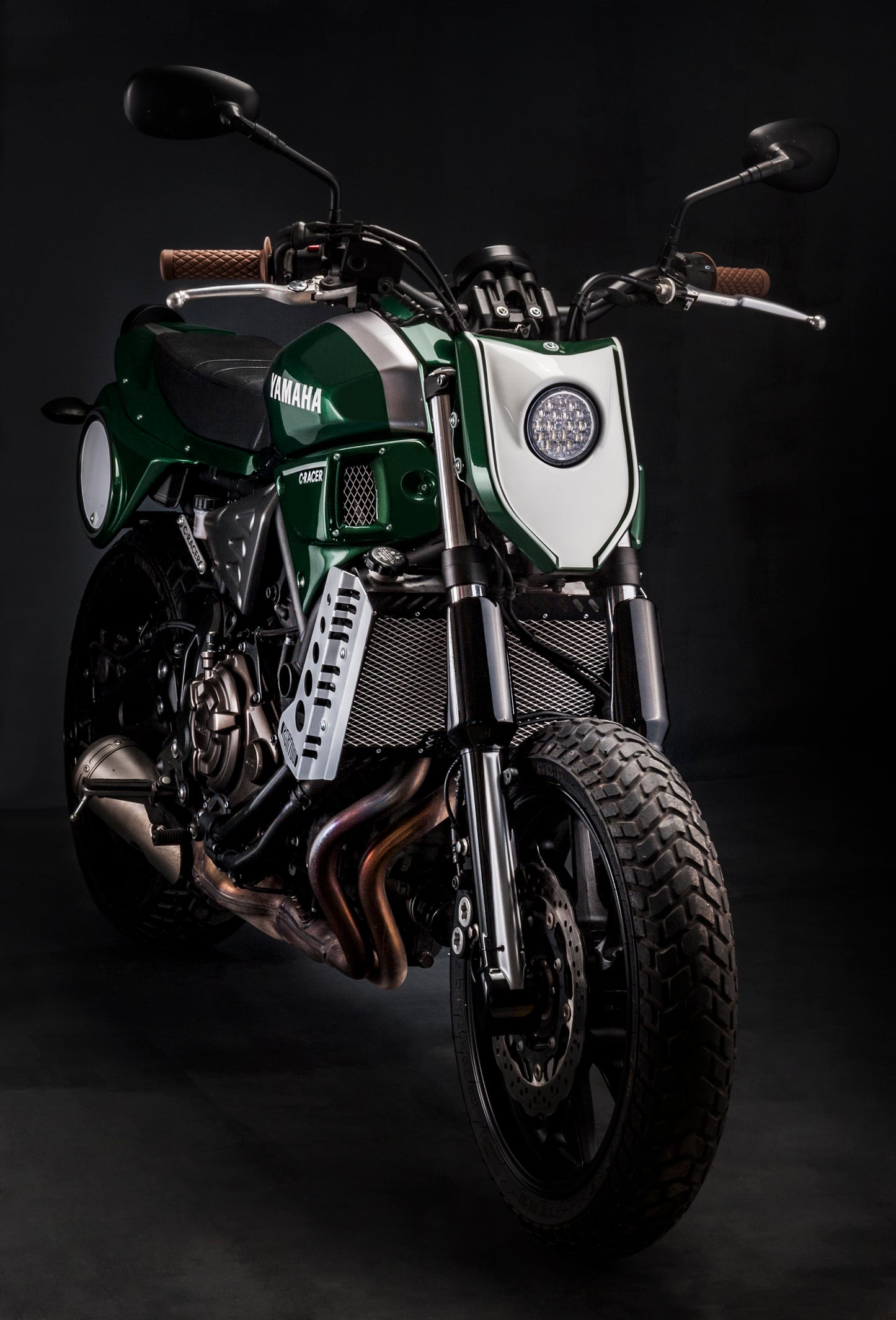 C-Racer Flat Track Headlight Mask for XSR700 (2016+)