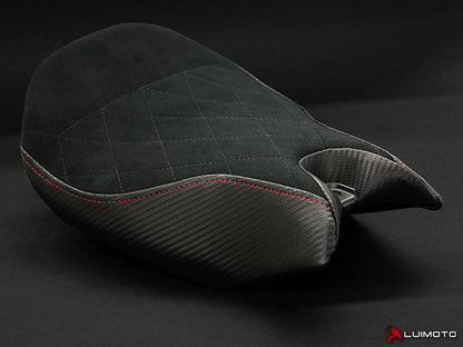 LUIMOTO Diamond Edition Seat Cover for the DP Comfort Seat for the DUCATI PANIGALE 1299 / 1199 / 959 / 899 / Superleggera