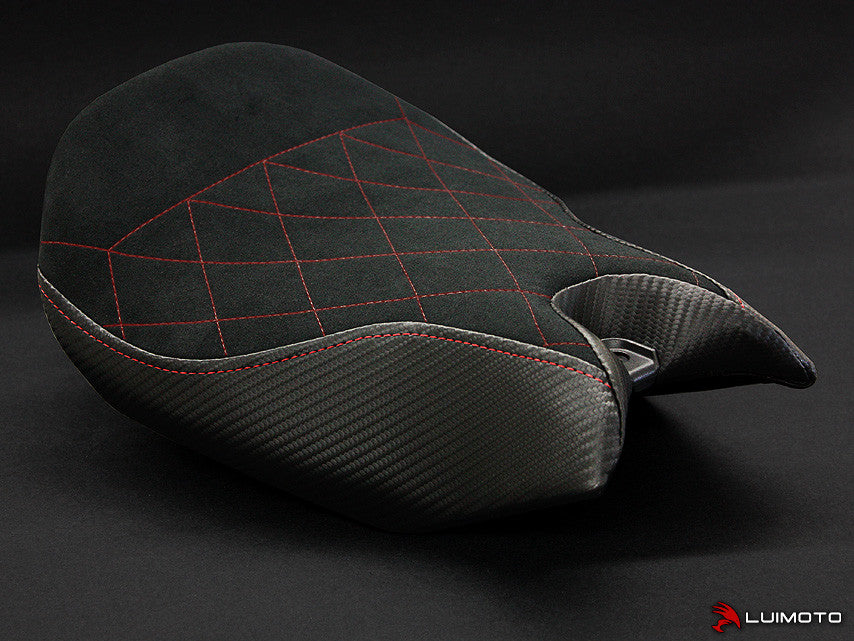 LUIMOTO Diamond Edition Seat Cover for the DP Comfort Seat for the DUCATI PANIGALE 1299 / 1199 / 959 / 899 / Superleggera