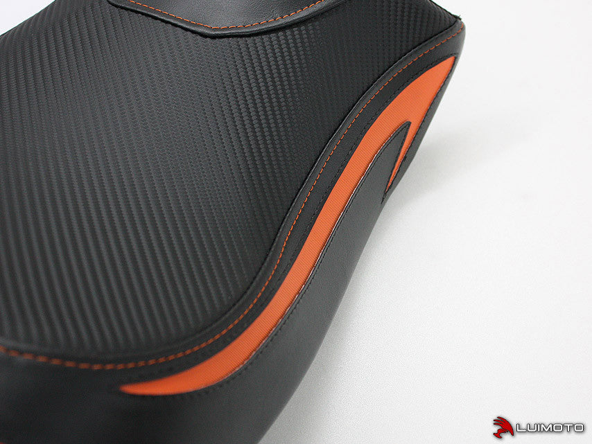 LUIMOTO (Sport) Rider Seat Covers for the Triumph SPEED TRIPLE (08-10)
