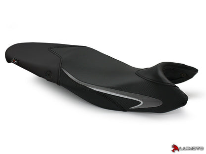 LUIMOTO (Sport) Rider Seat Covers for the Triumph STREET TRIPLE (07-12)