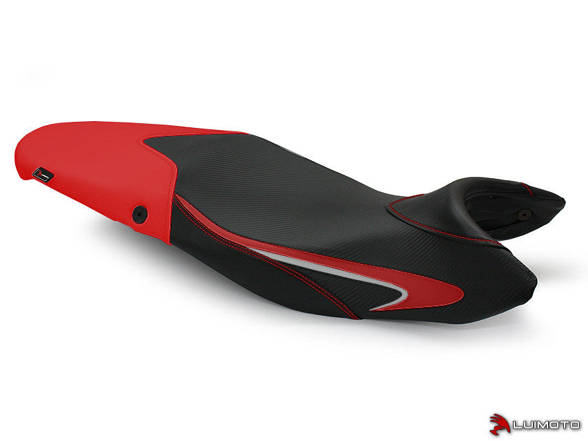 LUIMOTO (Sport) Rider Seat Covers for the Triumph STREET TRIPLE (07-12)