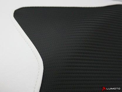 LUIMOTO (Sport) Rider Seat Covers for the Triumph STREET TRIPLE (07-12)