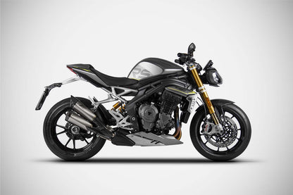 ZARD Dual Muffler Slip-on for Triumph Speed Triple 1200 RS/RR (2021+) - Euro5