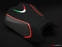 LUIMOTO TEAM ITALIA Rider Seat Covers for the Aprilia TUONO V4 (11-21)
