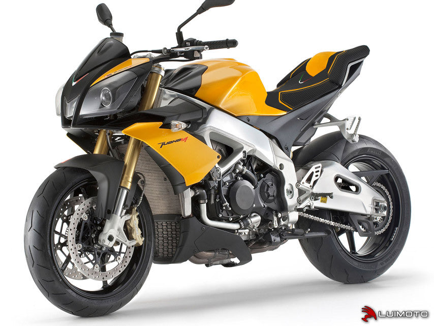 LUIMOTO TEAM ITALIA Rider Seat Covers for the Aprilia TUONO V4 (11-21)