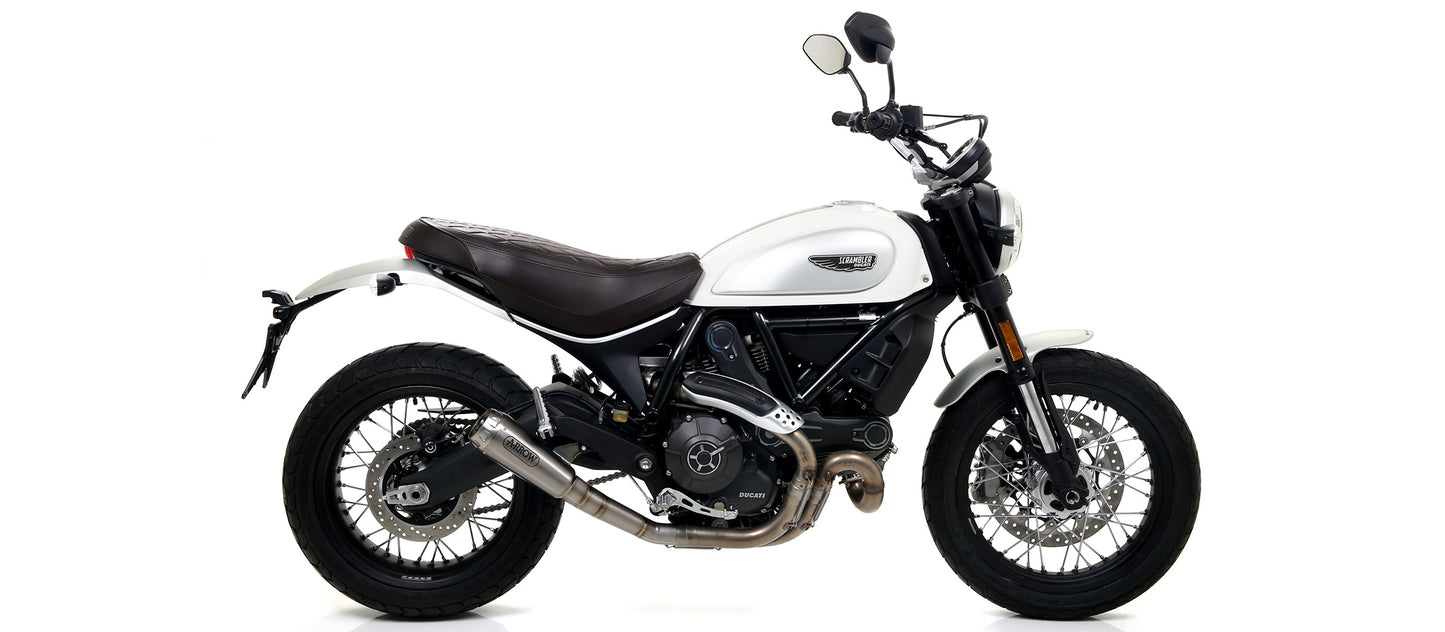 Arrow Exhausts For The Ducati Scrambler 800 and Monster 797 (15-20)