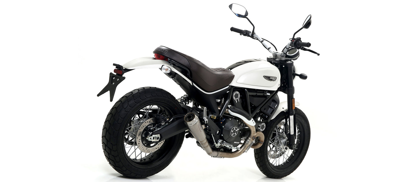 Arrow Exhausts For The Ducati Scrambler 800 and Monster 797 (15-20)
