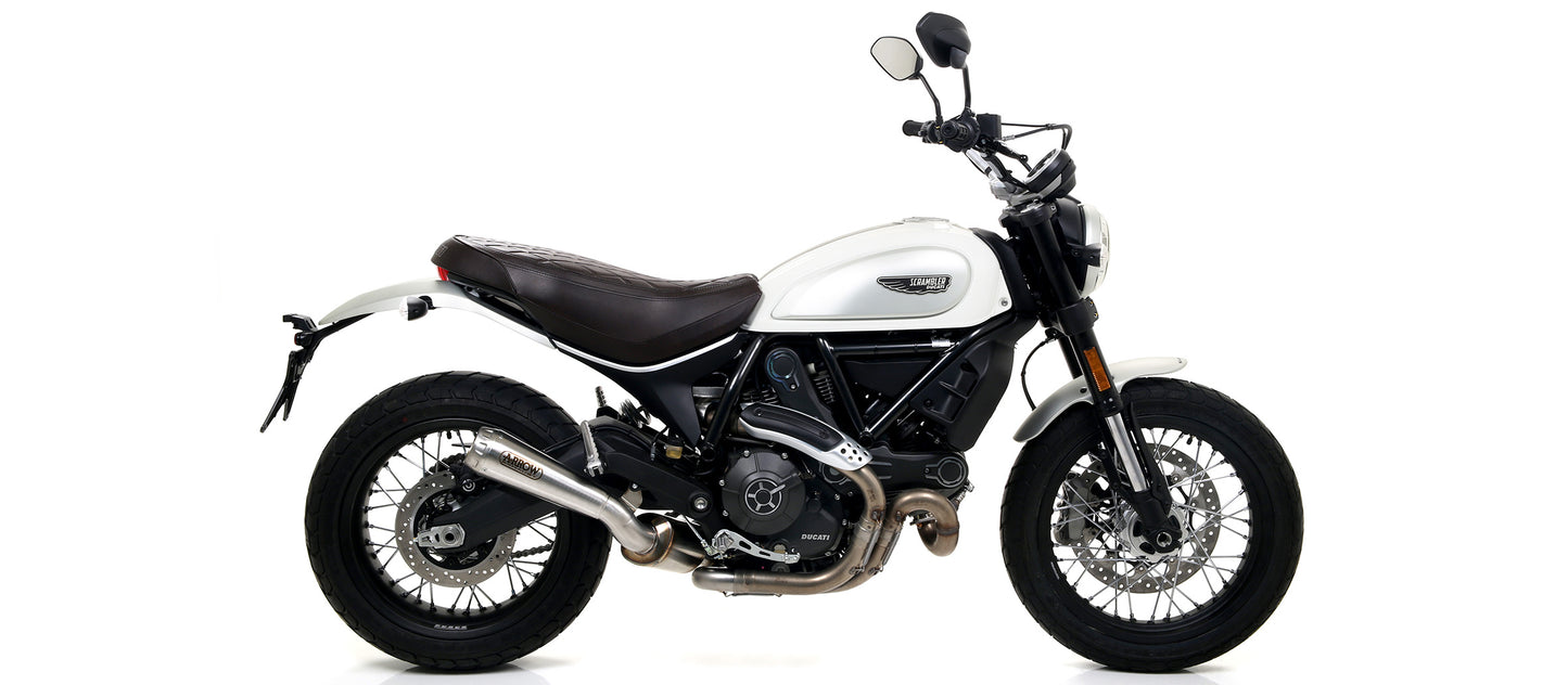 Arrow Exhausts For The Ducati Scrambler 800 and Monster 797 (15-20)