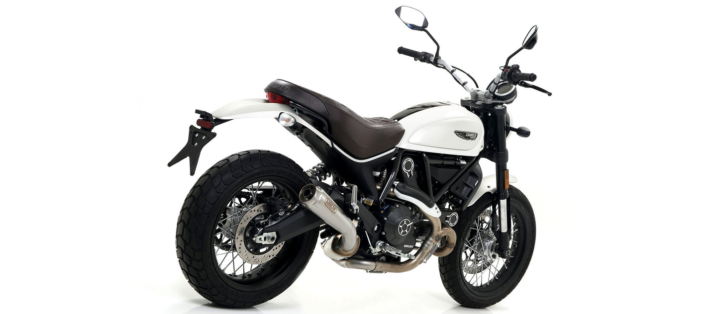 Arrow Exhausts For The Ducati Scrambler 800 and Monster 797 (15-20)