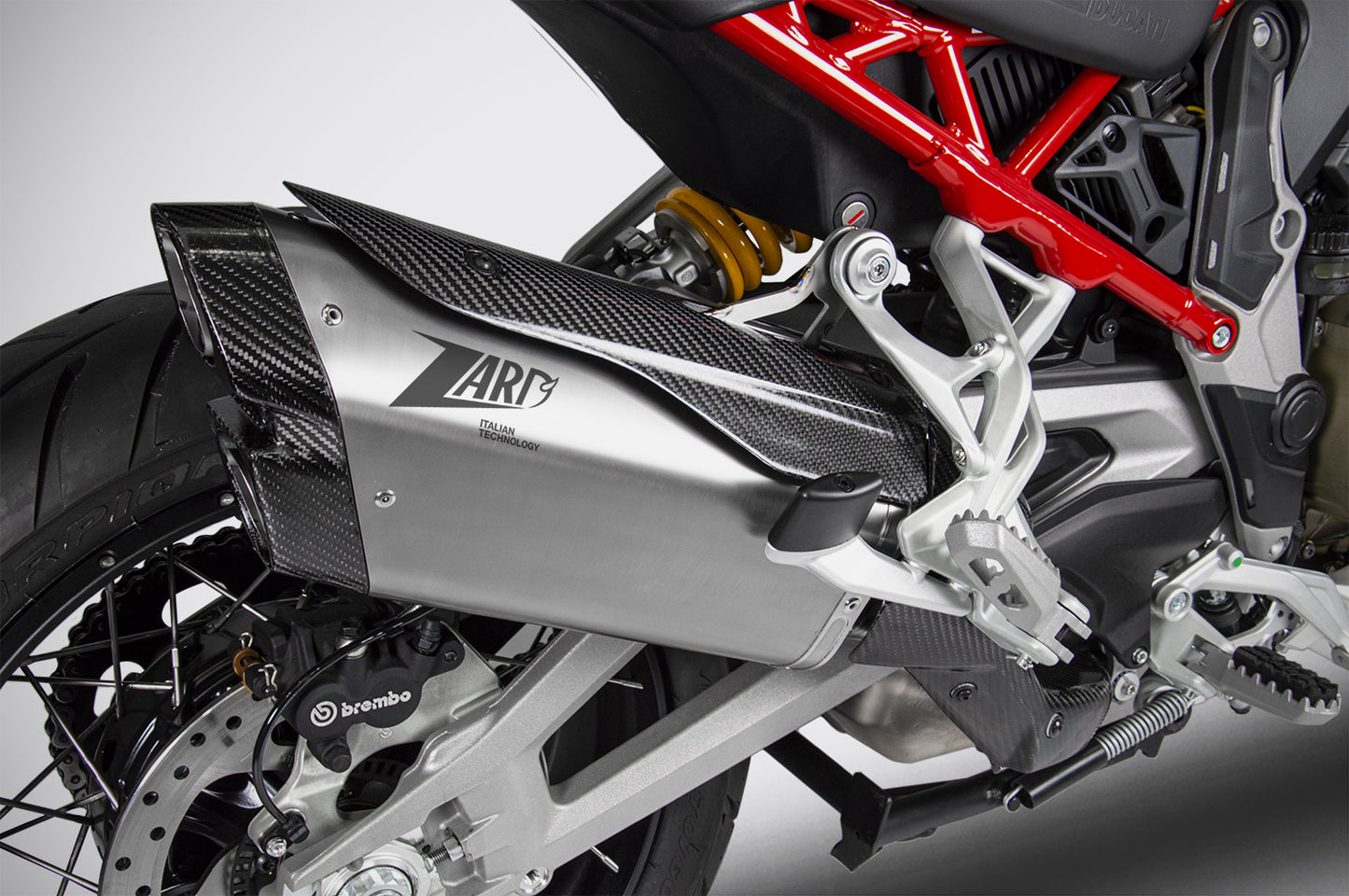 ZARD Slip-on Exhaust for Ducati Multistrada V4/S (2021+) -Euro 5