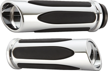 ARLEN NESS Deep Cut Comfort Series Grips - TBW - Chrome 500-070