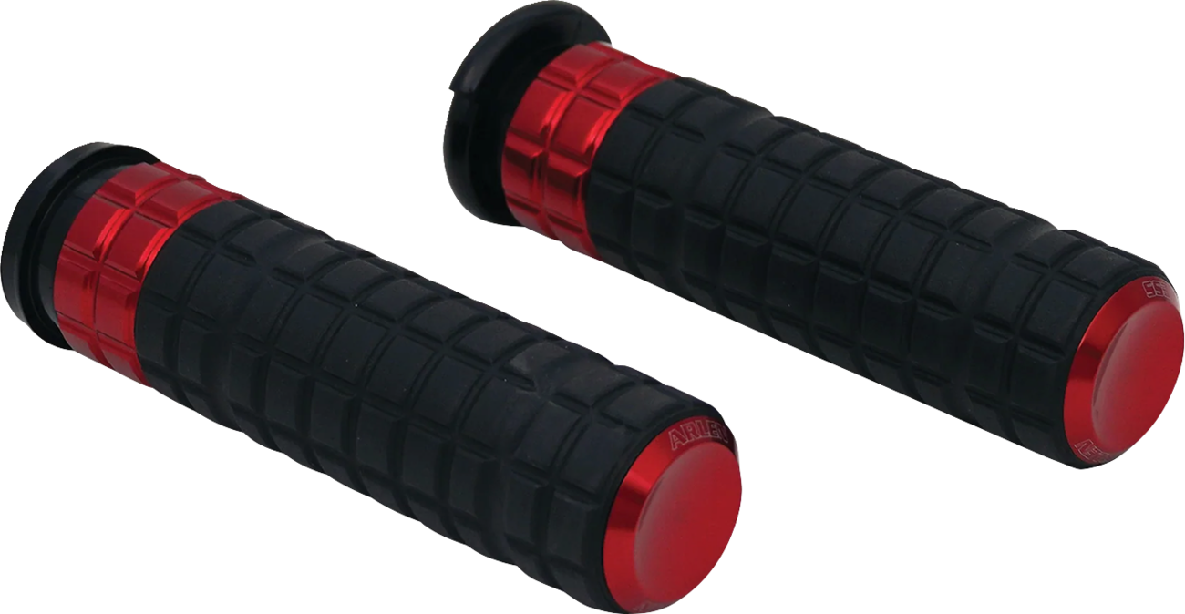 ARLEN NESS SpeedLiner Grips - TBW - Red 500-021