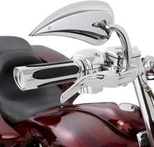 ARLEN NESS Deep Cut Comfort Series Grips - TBW - Chrome 500-070