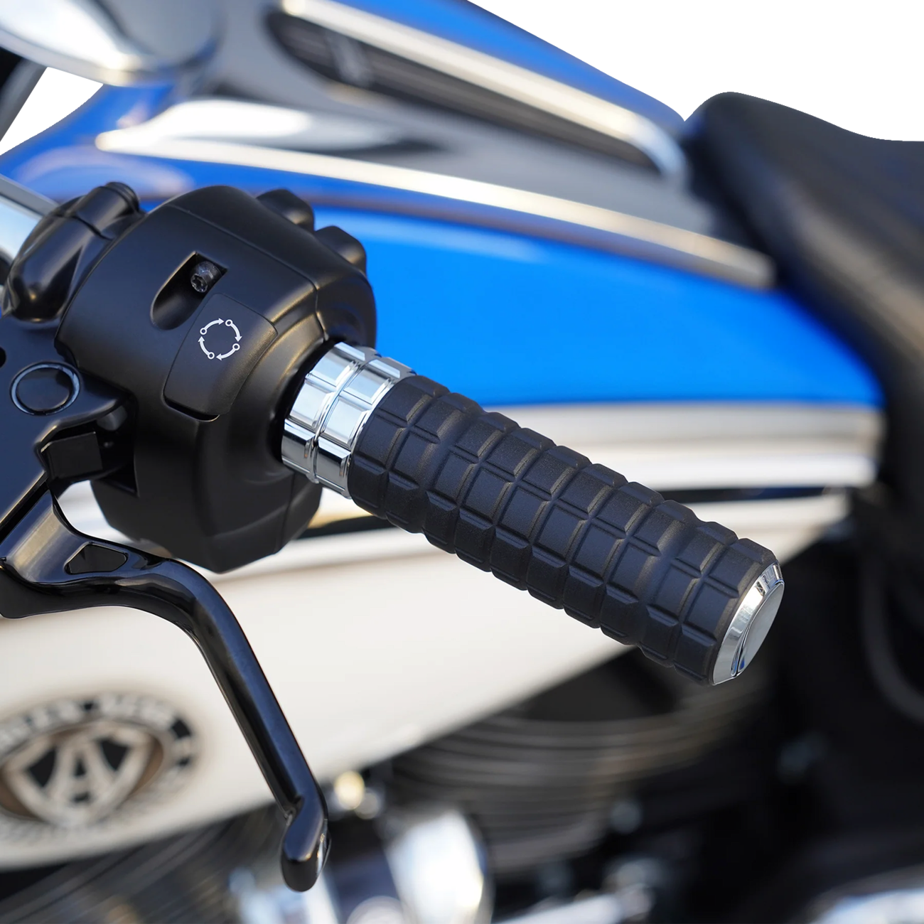 ARLEN NESS SpeedLiner Grips - TBW - Chrome 500-063