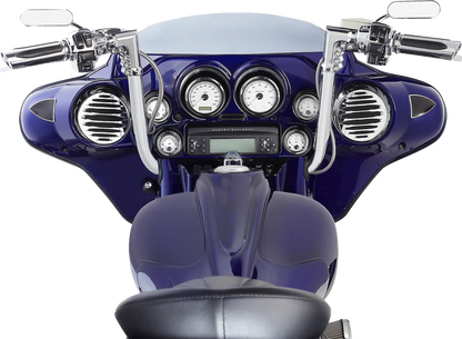 ARLEN NESS Deep Cut Comfort Series Grips - TBW - Chrome 500-070