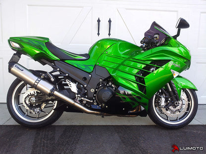 LUIMOTO (Sport) Rider Seat Covers for the KAWASAKI ZX-14R (2012+)