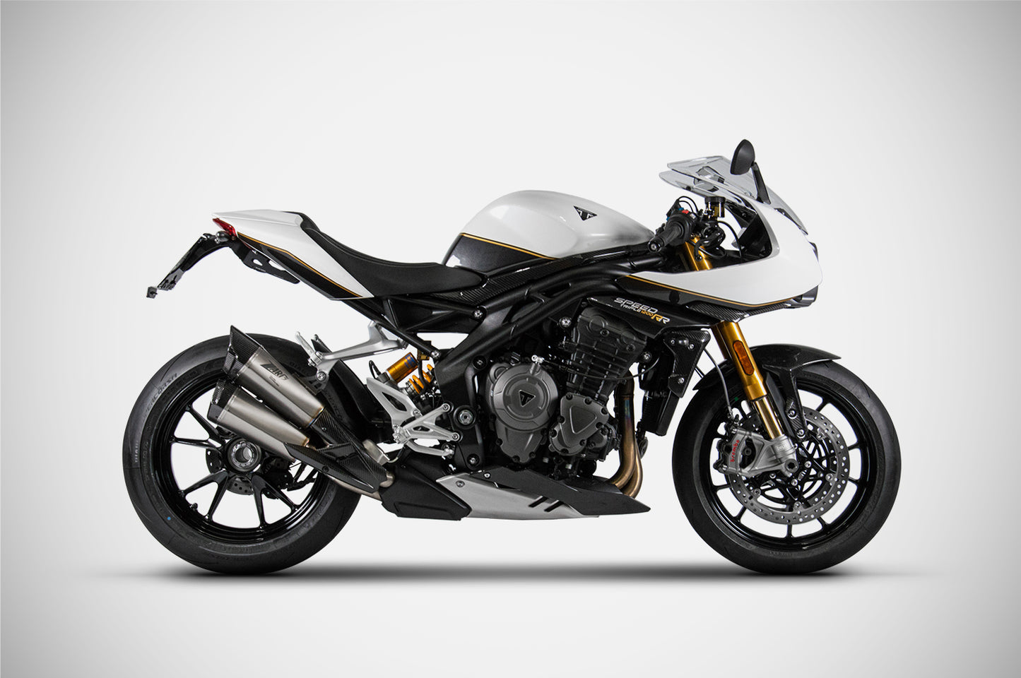 ZARD Dual Muffler Slip-on for Triumph Speed Triple 1200 RS/RR (2021+) - Euro5