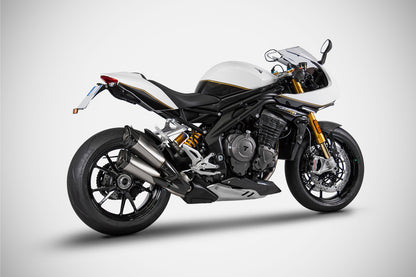ZARD Dual Muffler Slip-on for Triumph Speed Triple 1200 RS/RR (2021+) - Euro5