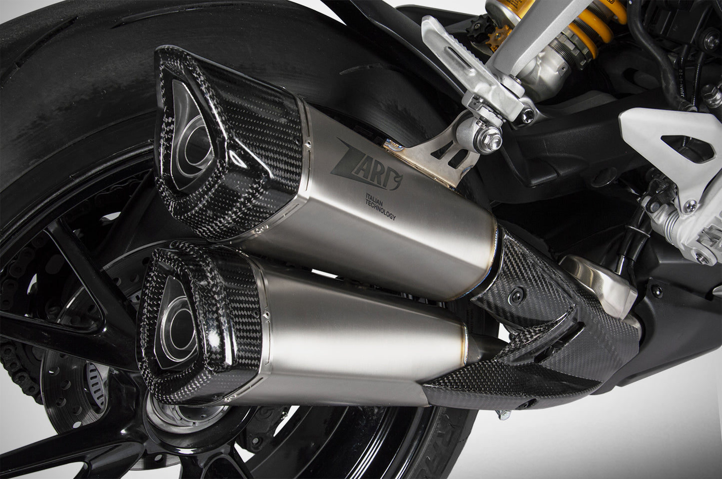 ZARD Dual Muffler Slip-on for Triumph Speed Triple 1200 RS/RR (2021+) - Euro5
