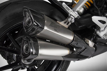 ZARD Dual Muffler Slip-on for Triumph Speed Triple 1200 RS/RR (2021+) - Euro5
