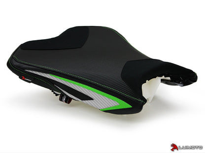 LUIMOTO (Sport) Rider Seat Covers for the KAWASAKI ZX-6R 636 (13-18)