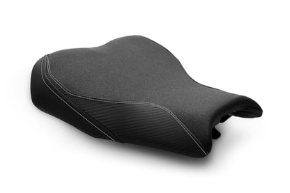 LUIMOTO Baseline Rider Seat Cover for the KAWASAKI Ninja ZX-25R (2020+) and ZX4RR (2023+)
