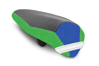 LUIMOTO Baseline Passenger Seat Cover for the KAWASAKI Ninja ZX-25R (2020+) and ZX4RR (2023+)