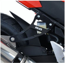 R&G Racing Exhaust Hanger Kit w/ Left Hand Footrest Blanking Plate for Honda CBR300R '14-15 Black