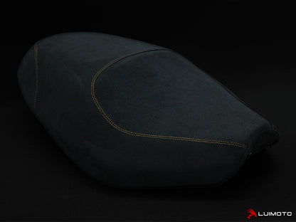 LUIMOTO Suede Biposto Seat Covers for the DUCATI SPORT 1000 (06-09)