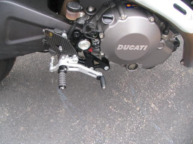 DBK Special Parts (Ducabike) Adjustable Rearsets for the Ducati Monster 696/796/1100