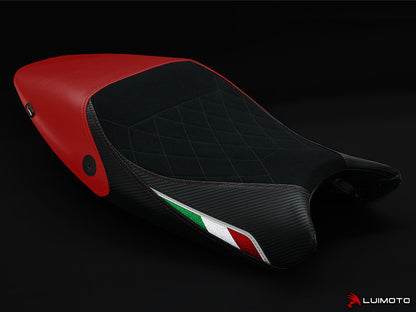 LUIMOTO (Diamond Edition) Rider Seat Cover for the DUCATI MONSTER 1100 / 796 / 795 / 696