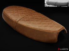 LUIMOTO Flat Top MOTORCYCLE SEAT COVERS FOR TRIUMPH SCRAMBLER 06-16 | BONNEVILLE 00-15 | T100 16