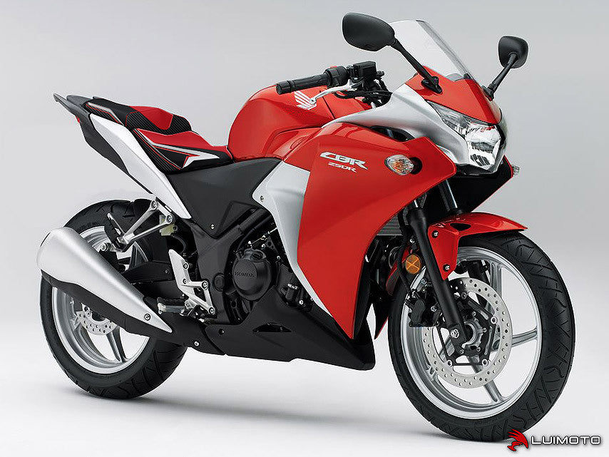 LUIMOTO (Tribal Blade) Rider Seat Covers for the HONDA CBR150R / CBR250R (10-14)