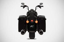 Zard Dual Slip-on Exhaust System for Harley Davidson Grand American Touring Motorcycles (114cc engines - Glides and Road King - 2021+)