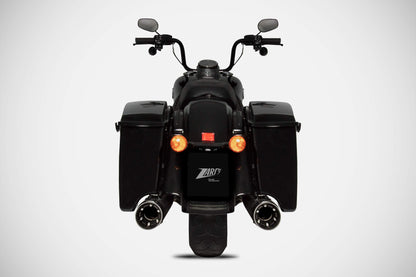 Zard Dual Slip-on Exhaust System for Harley Davidson Grand American Touring Motorcycles (114cc engines - Glides and Road King - 2021+)