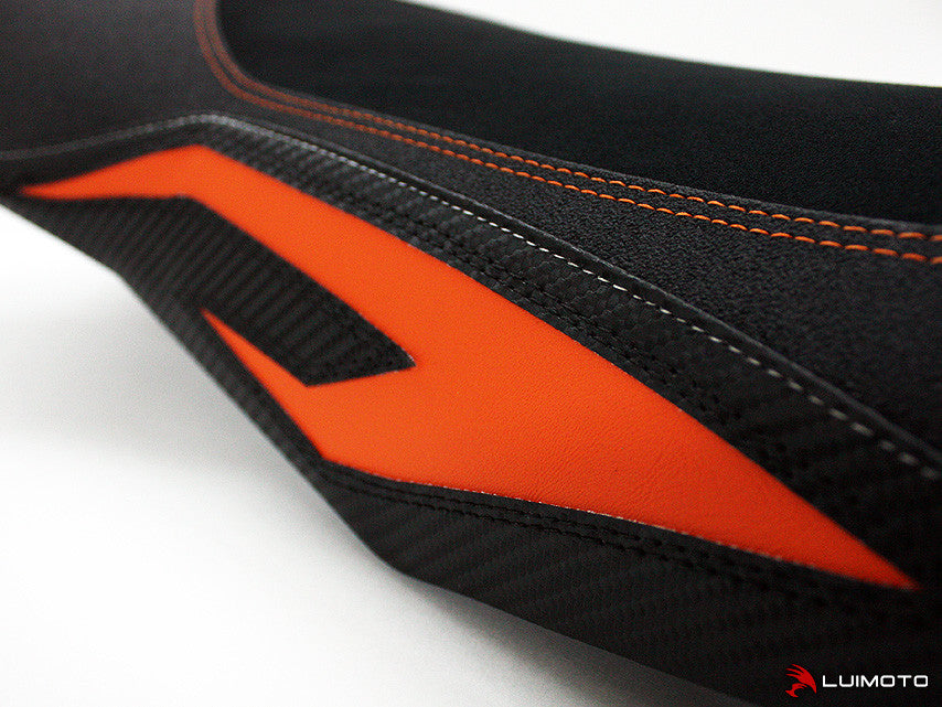 LUIMOTO (R) Rider Seat Covers for the KTM 690 Enduro / R / SMC / SMC-R (08-18)