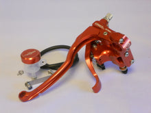 Beringer Aerotec Hydraulic Thumb Brake Master Cylinder and Cable Clutch and Rear 12.7 Master Cylinder for 1 Inch Bars (Harley)