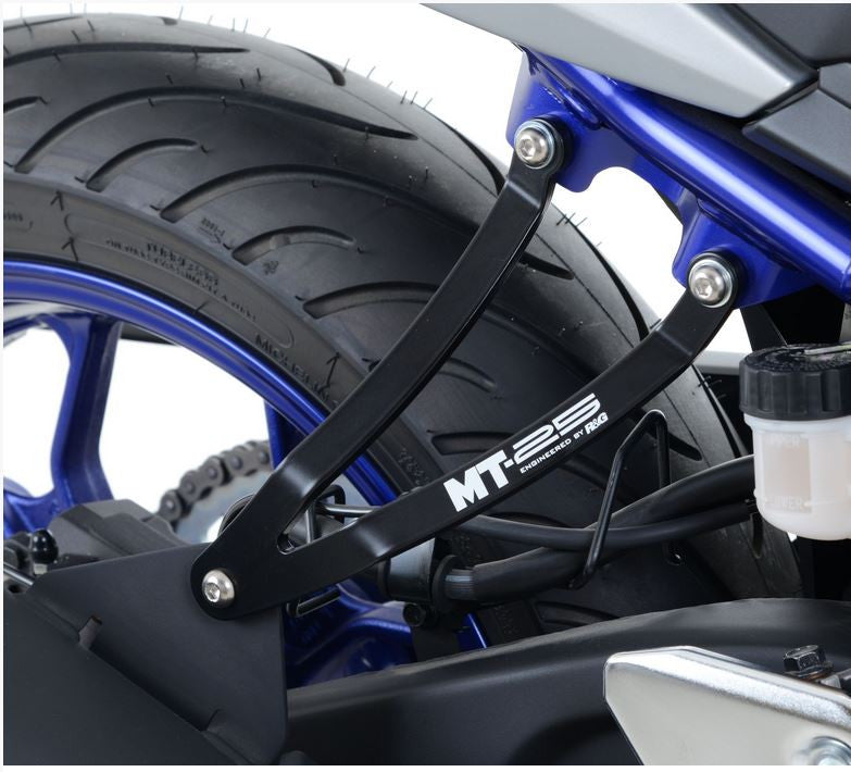 R&G Racing Exhaust Hanger  BLACK  Yamaha MT-25