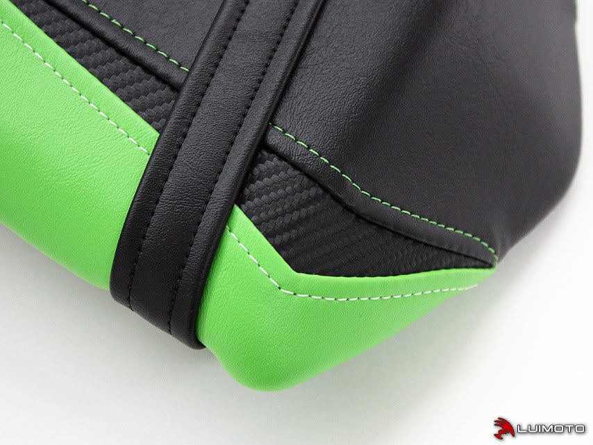 LUIMOTO (Sport) Passenger Seat Covers for the KAWASAKI Ninja 300 (13-17)