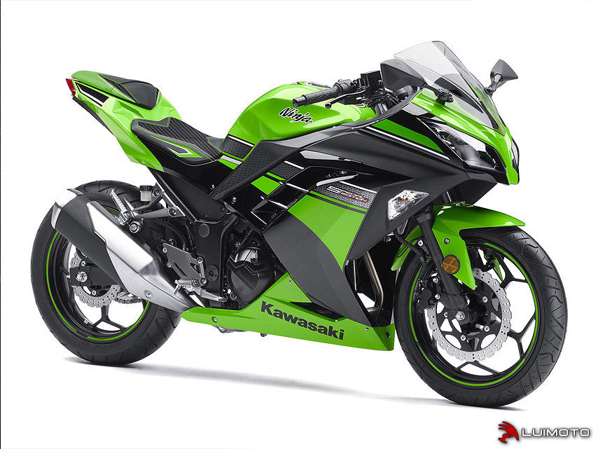 LUIMOTO (Sport) Rider Seat Covers for the KAWASAKI Ninja 300 (13-17)