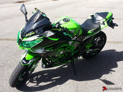 LUIMOTO (Sport) Rider Seat Covers for the KAWASAKI Ninja 300 (13-17)