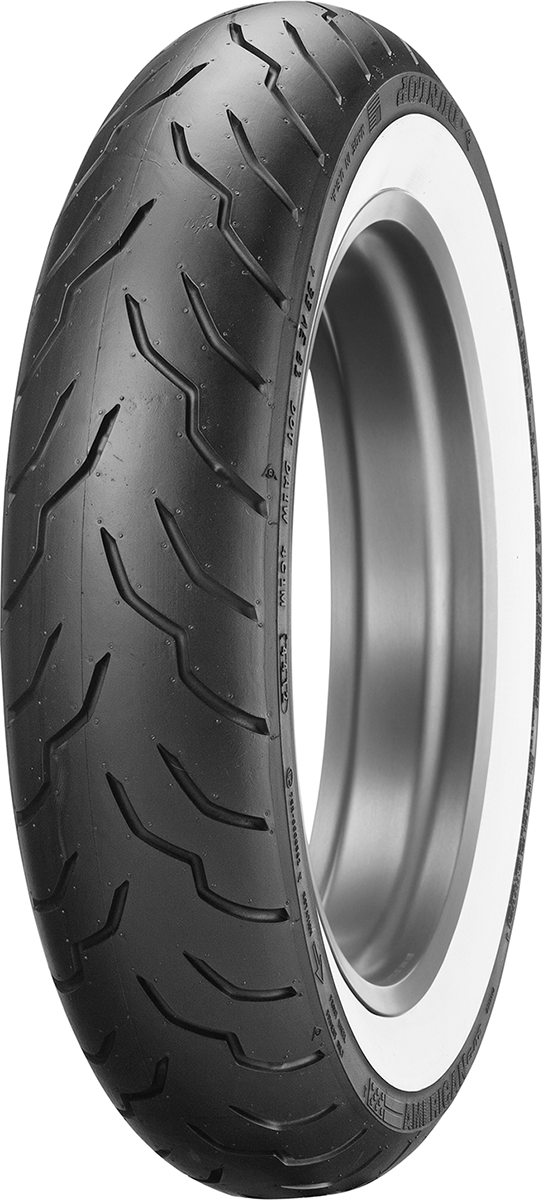 DUNLOP Tire - American Elite - Front - MT90B16 - Wide Whitewall - 72H 45131391