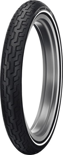 DUNLOP Tire - D402 - Front - MH90-21 - Narrow Whitewall - 54H 45006206