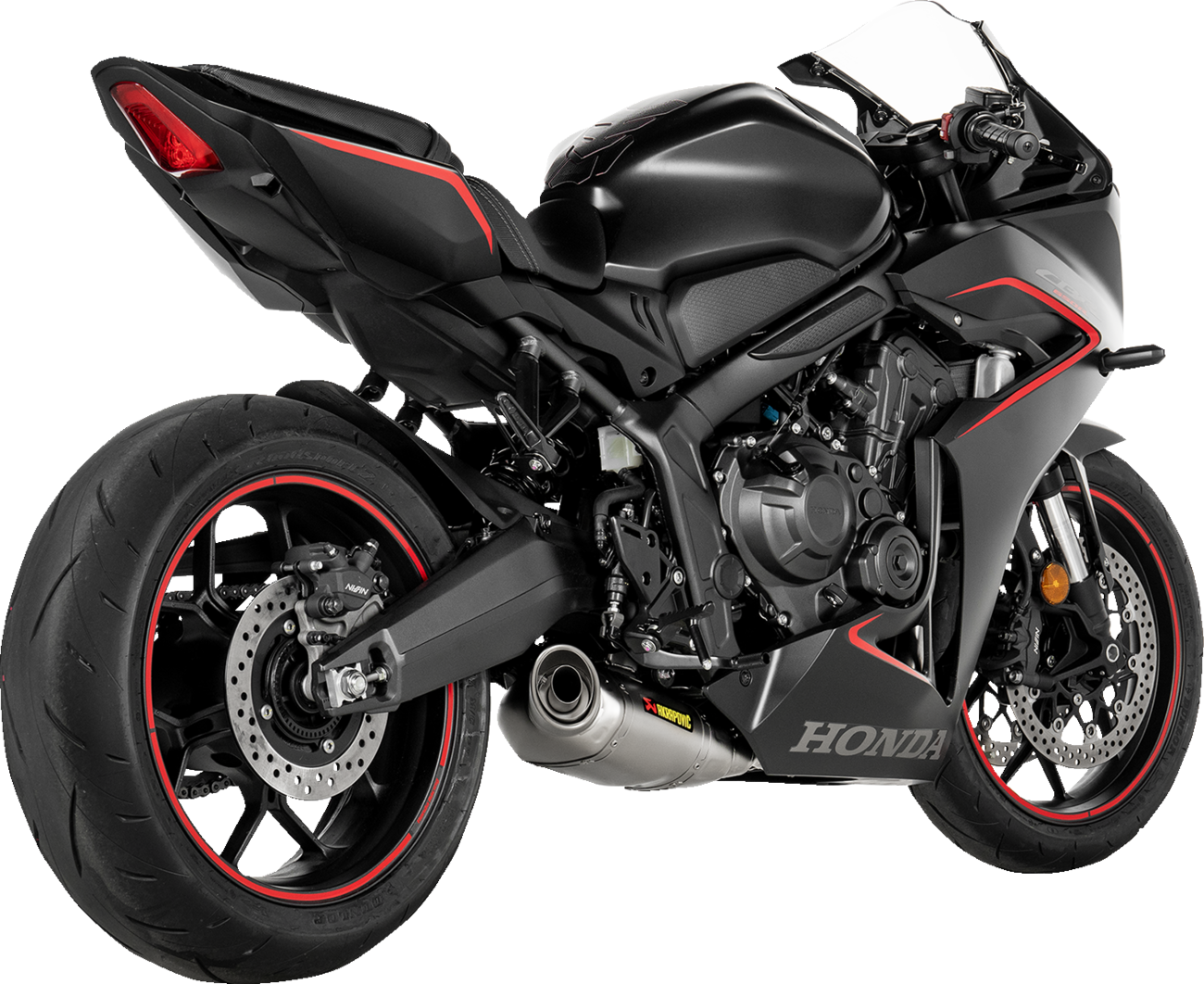 AKRAPOVIC Racing Line Exhaust System - Titanium S-H6R15-AFT