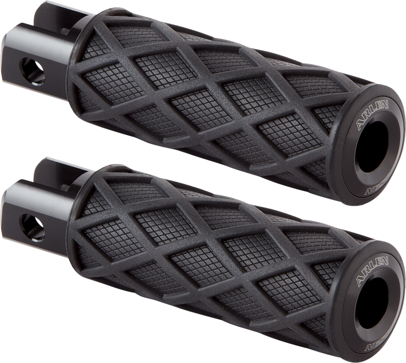 ARLEN NESS Diamond Foot Pegs - Driver - Black 400-051