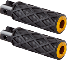 ARLEN NESS Diamond Foot Pegs - Driver - Gold 400-057