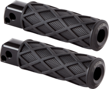 ARLEN NESS Diamond Foot Pegs - Passenger - Black 400-053